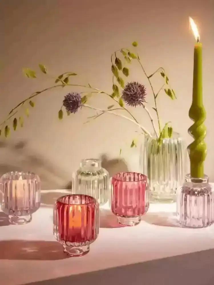 Candlesticks & Candle Glasses for Special Light