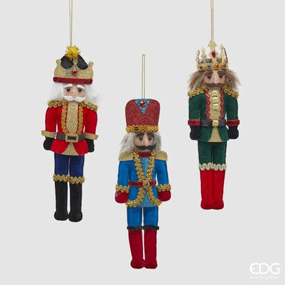Designer figures for the Christmas tree - 3 kings made of fabric