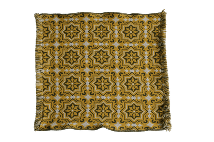 Jacquard cushion cover - Merinowool/Co - 19.5" x 19.5" - Made in Italy