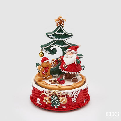 Designer toy carousel - decoration for Christmas - H 6.3" Ø 4.3"